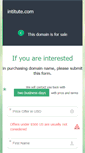 Mobile Screenshot of intitute.com
